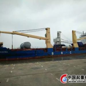 諾爾中國1臺Quaymate M50多功能港口高架吊成功發運往烏拉圭